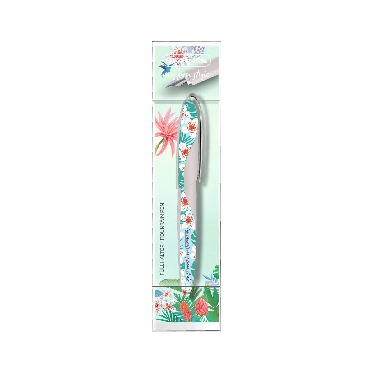 Herlitz Ladylike Pluma Estilográfica Sistema De Carga Por Cartucho Multicolor 1 Pieza(S)