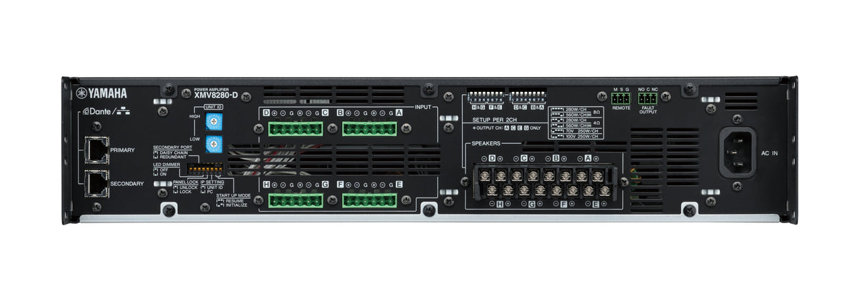 Xmv8280-D E Xmv Series Power Cons Xmv Series Power Amplifiers