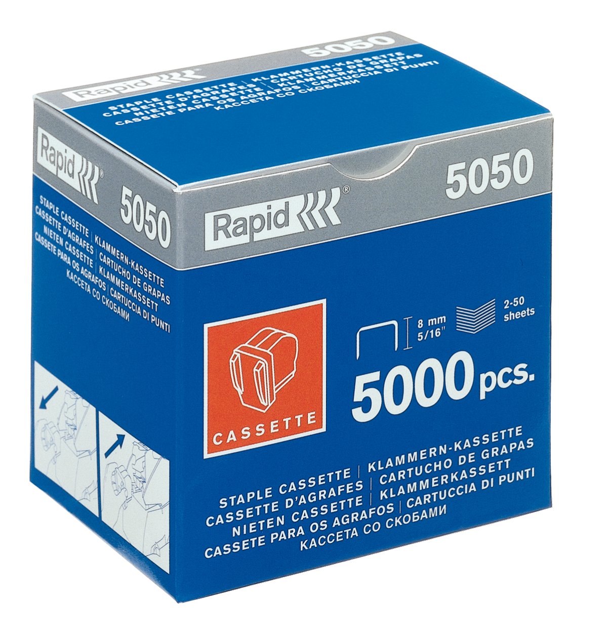Rapid Grapas Para 5050e -Cartucho De 5000-