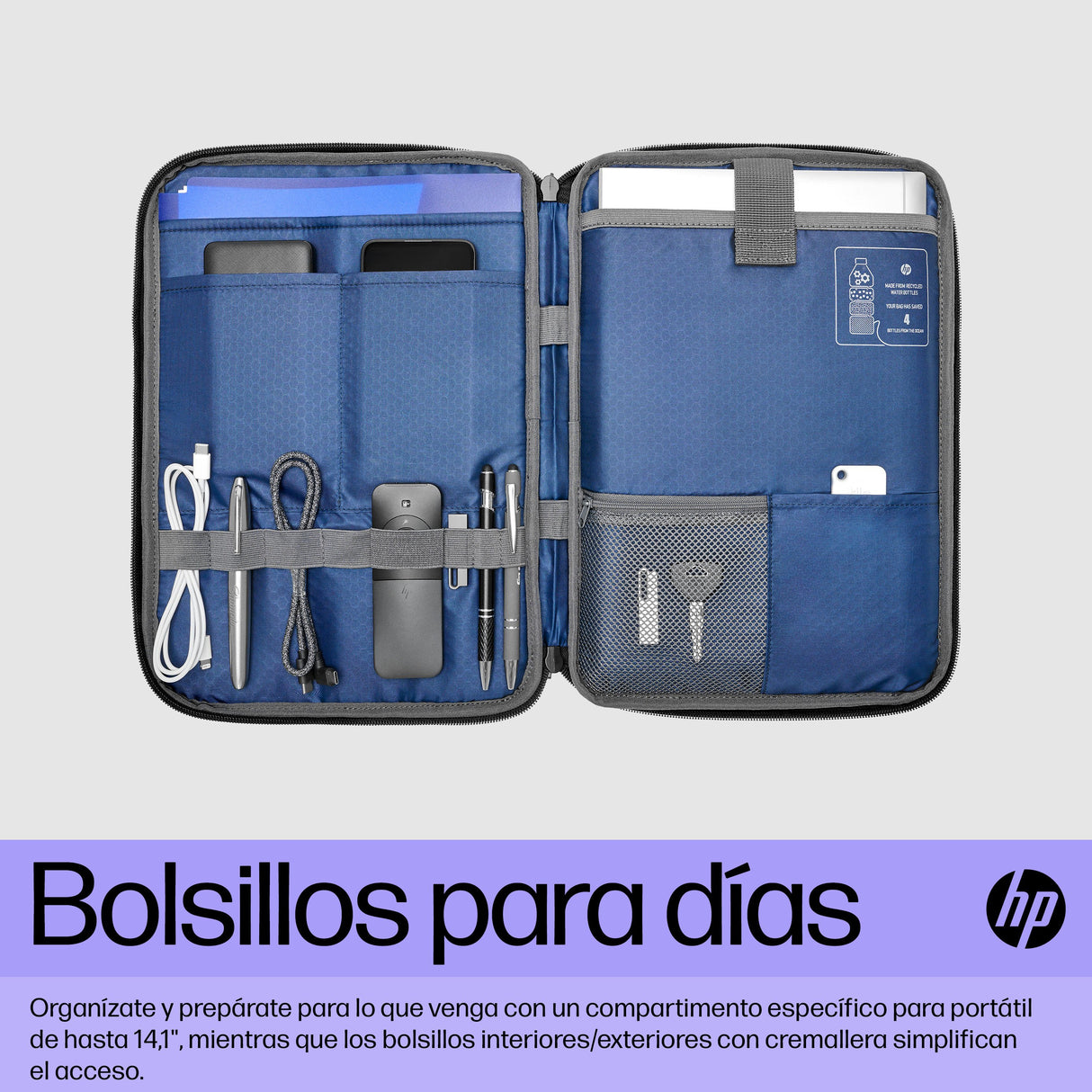 EAN 4573595784977 - HP Renew Executive 14.1 Laptop Sleeve 35,8 cm (14.1") Negro imagen 4