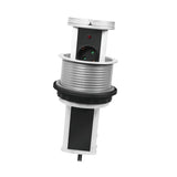 Regleta De Mesa Retractil 3 Tomas 1.8m Logilink Pl Schukox3/Ã 10cm Lps235a