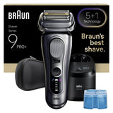 Afeitadora Braun Series 9 Pro+ 9667cc  Máquina De Afeitar De Láminas Recortadora Plata