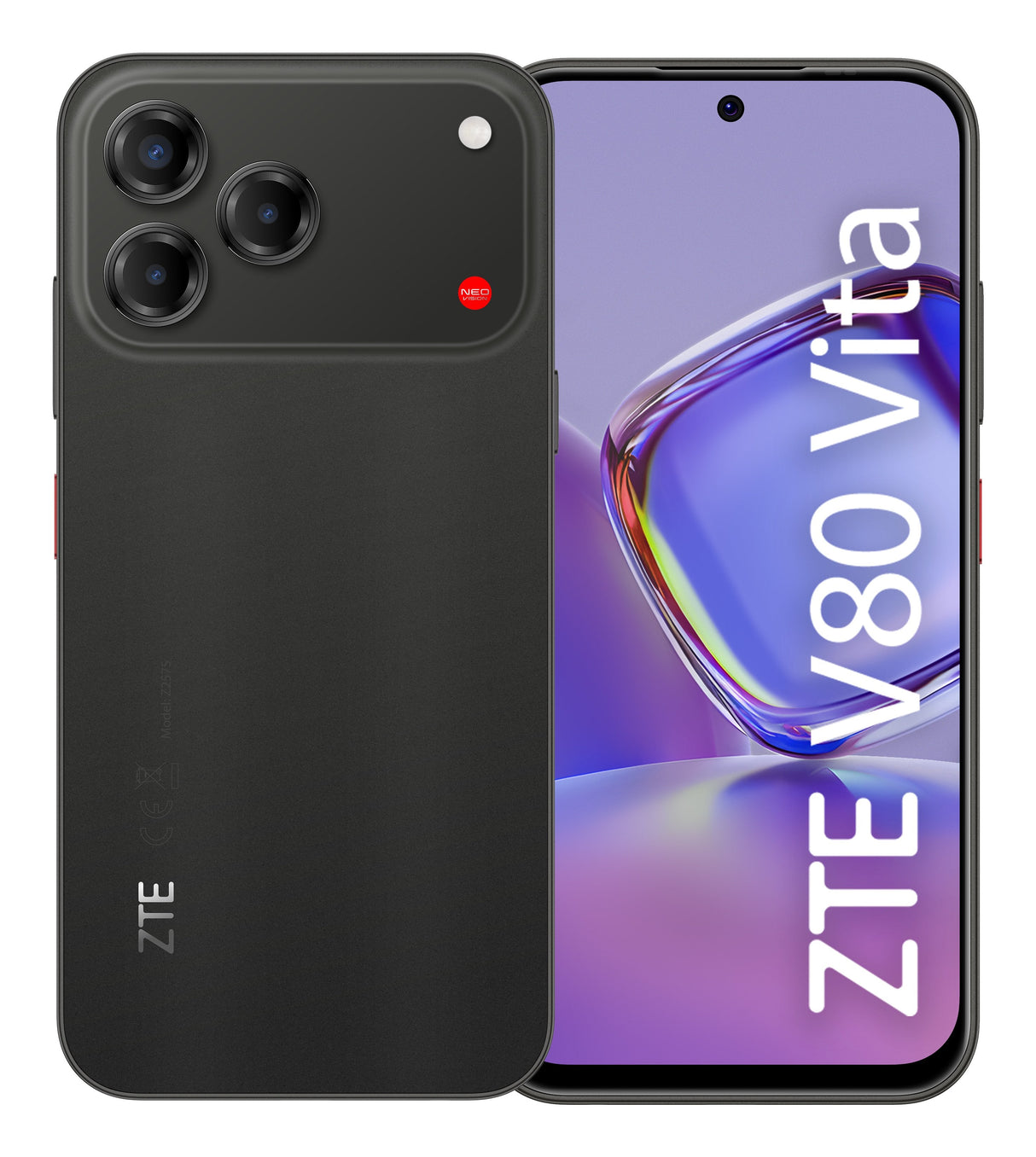 Zte Blade V80 Vita 4+256gb 6.75" 4g Black Ita