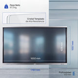 EAN 8435364318812 - iggual Orchid 75" Panel plano interactivo 190,5 cm (75") LED Wifi 400 cd / m² 4K Ultra HD Negro Pantalla  imagen 8