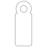 Apli Etiquetas Colgantes Con Hilo 7x19mm Caja De 1000 Blanco