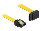 Delock Sata 6 Gb S Cable Gerade Auf Oben Gewinkelt 50 Cm Gelb