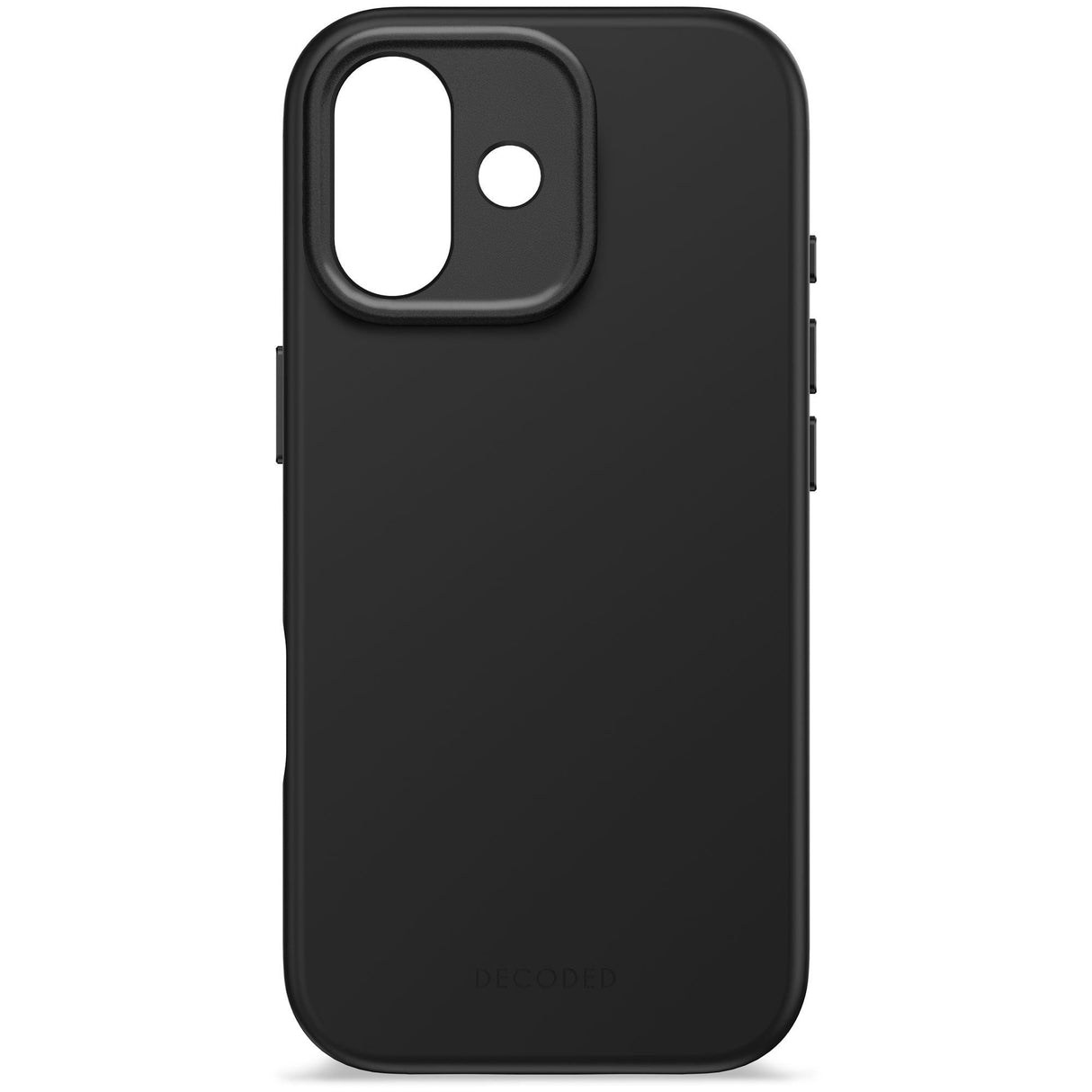 Decoded Antimicrobial Silicone Backcover Iphone 17 Phantom Blk