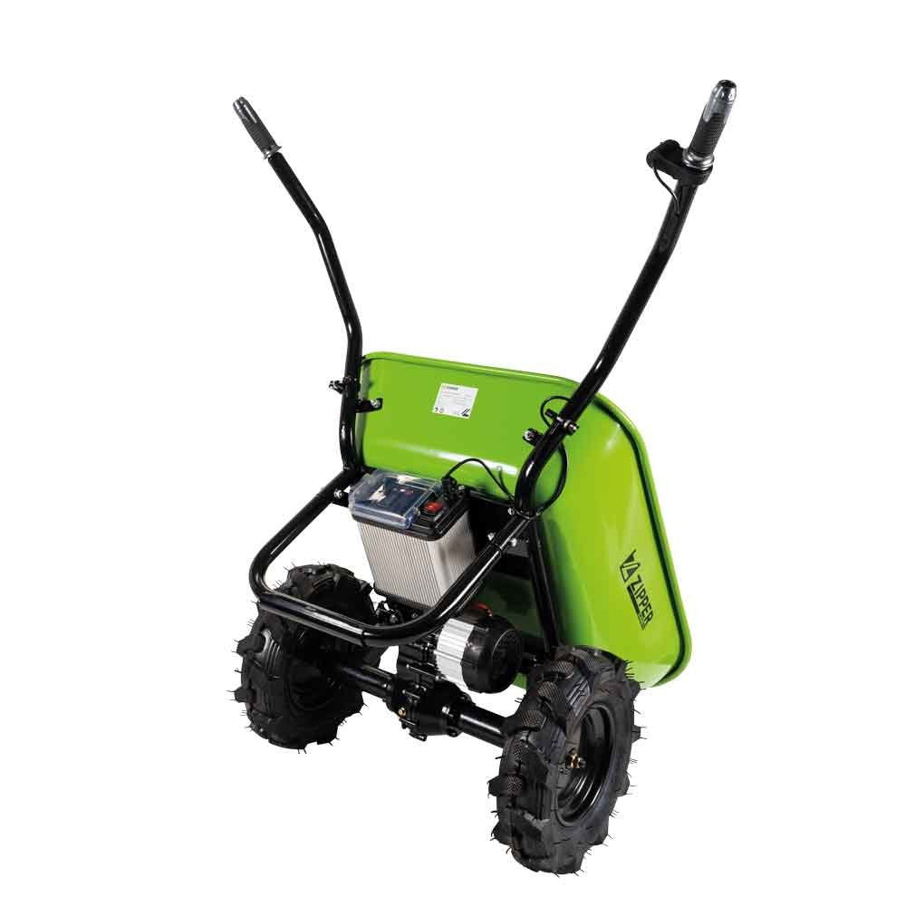 Zipper Zi-Ewb260 Carrito De Jardín Y Carretilla Carro De Jardín Eléctrico