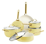 Greenpan Padova Reserve 6 Tlg Topf&Pfannenset Gelb