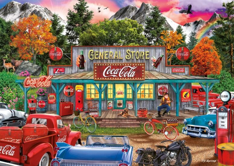 Schmidt Spiele Coca-Cola - Store, Puzzle 57597