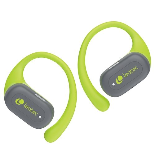 Leotec Earphones Open Air Zenith Sport Gris-Lima