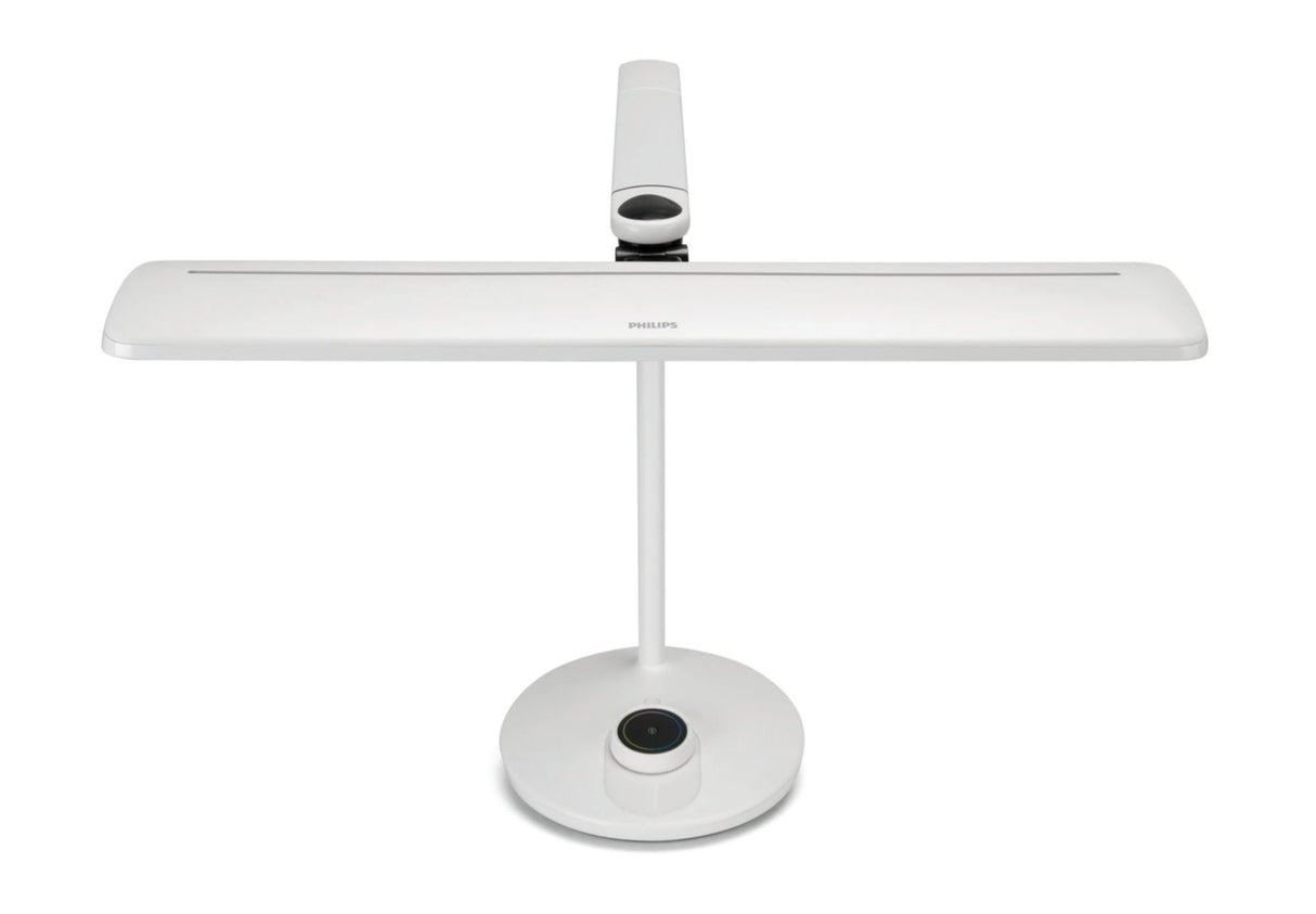 Flexo De Escritorio Philips Vdt Mate Led 14w Red Electrica 220v Sceneswitch 27-65k Regulable Blanco