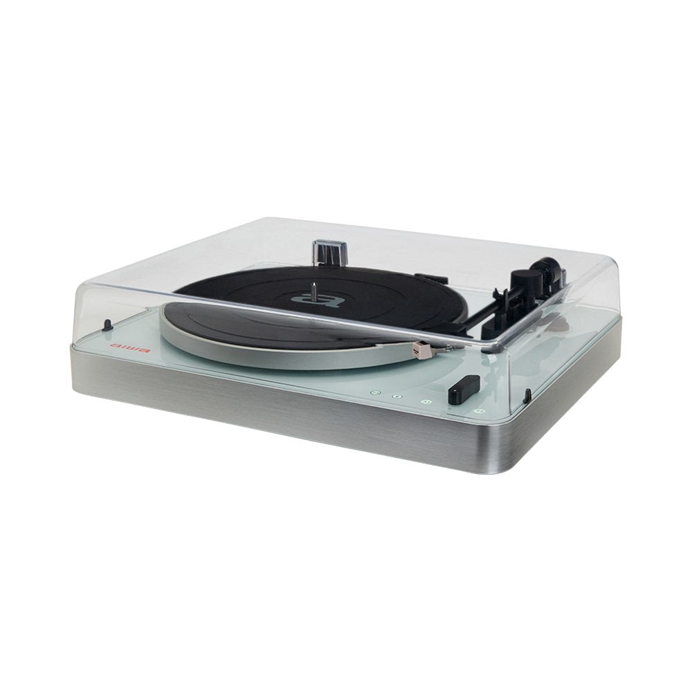 Tocadiscos Bluetooth Aiwa Apx-790bt White Alta Precision Bt 5.0 Transmision Por Correa
