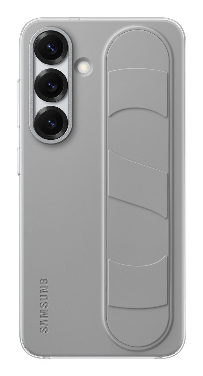 Funda Samsung Standing Grip Galaxy S25 Grau
