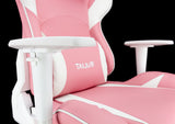 EAN 8436550235340 - TALIUS Dragonfly Silla para videojuegos universal Asiento acolchado Rosa, Blanco imagen 12