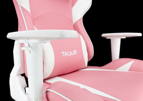 EAN 8436550235340 - TALIUS Dragonfly Silla para videojuegos universal Asiento acolchado Rosa, Blanco imagen 12