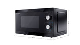 Microondas Sharp Yc-Ms01e-B Grill  20 L 800 W Black