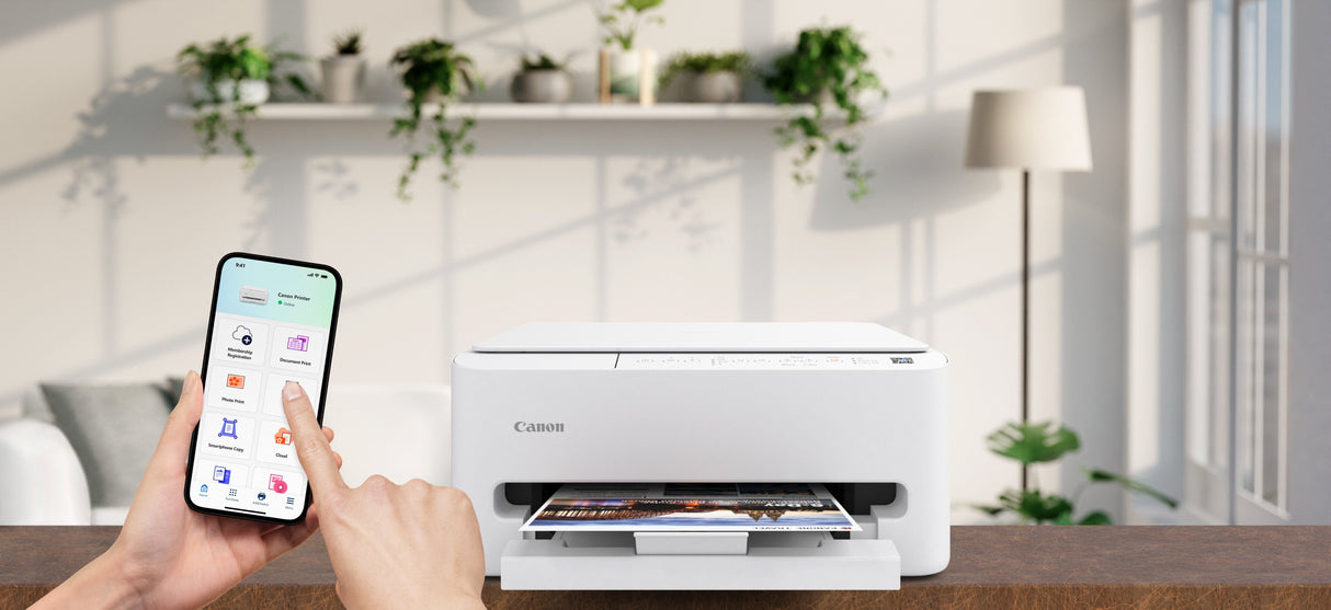 Canon Pixma Ts4150i Multifunktionssymem 3-In-1 Blanco