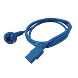 Roline Netzcable, Gerade Iec-Buchse, Blau, 1,8 M