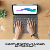 Logitech Combo Touch Funda Con Teclado Español Gris Para Ipad Pro 11" (1º/2º/3º Gen)