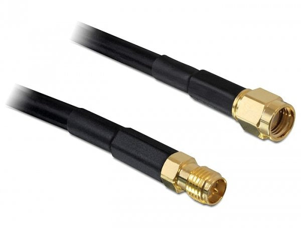 Cable Hf Delock Rp-Sma -> Rp-Sma Macho/Hembra 2.00m