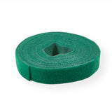 Cinta De Velcro A Rollo 10mm Verde 25m