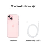 EAN 0195949037078 - Apple iPhone 15 15,5 cm (6.1") SIM doble iOS 17 5G USB Tipo C 256 GB Rosa imagen 9