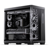 Jonsbo Tk-4 Gehäuse, Midi-Tower, Atx, Tempered Glass - Schwarz