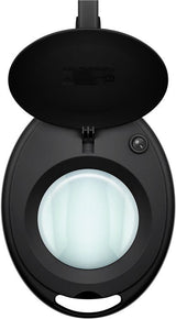 Lupa 8w 650lm 127mm 60led Klemm Negra