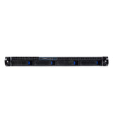 EAN 6940533543428 - UNYKAch 1U HSW4104 Estante Negro, Plata imagen 2