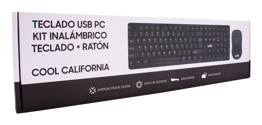 EAN 8434847033402 - COOL Accesorios 8434847033402 teclado Ratón incluido Hogar / Oficina QWERTY Español Negro imagen 3