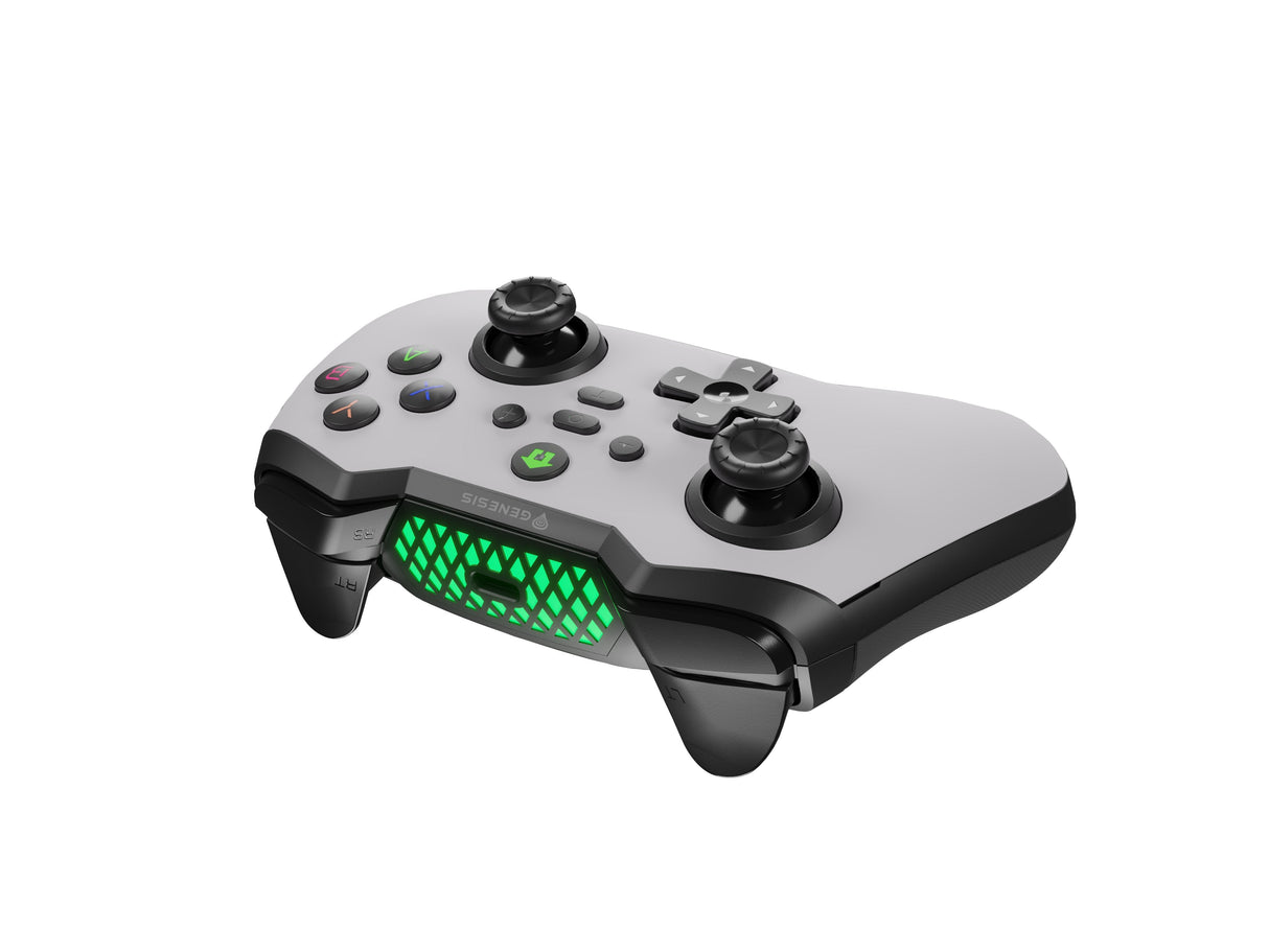 Gamepad Genesis Mangan 400 Wireless (For Pc/Switch/Mobile) Blanco