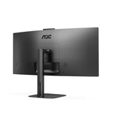 Monitor Led 34" Aoc Curvo Cu34v5cw/Bk Negro