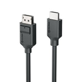 Alogic El2dphd-03 Adaptador De Cable De Vídeo 3 M Displayport Hdmi Negro