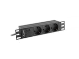 EAN 5901969416794 - Lanberg PDU-03F-0200-IEC-BK unidad de distribución de energía (PDU) 1U imagen 1