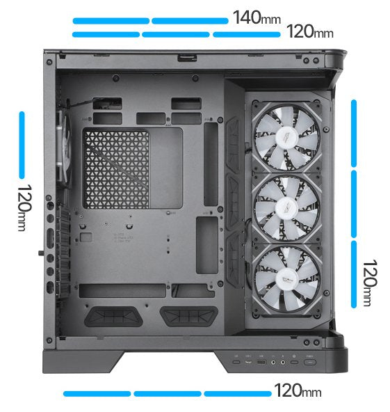 EAN 4711527004339 - darkFlash DC-DY570-B-ES1 carcasa de ordenador Full Tower Negro imagen 7