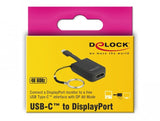Delock 63940 Adaptador Usb Type-C  Para Displayport (Modo Dp Alt) 4k 60 Hz - Llavero