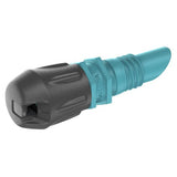 Boquilla De Tira Final Micro-Drip-System Gardena , 5 Piezas (Negro/Turquesa, Modelo 2023) 13318-20