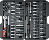 Yato Juego De Herramientas 56 Piezas Metal Negro Yt-14501