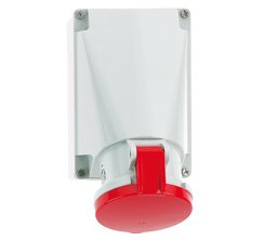 Bals Cee Wandsteckdose 5x63a 400v 1124 Ip44 6h Mit Rahmenklemme