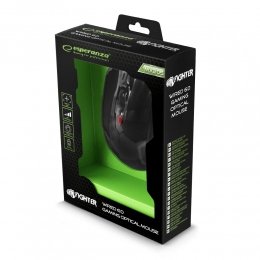 Esperanza Egm205r Mx205 Fighter -Raton Gaming Optical Usb - Red