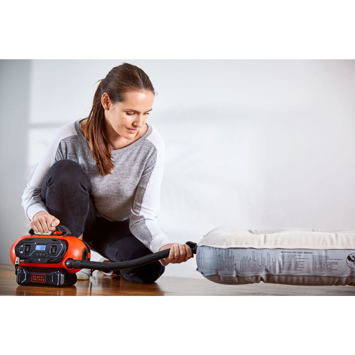 Black+Decker Compresor De Batería Bdcinf18n-Qs, 18volt, 11bar