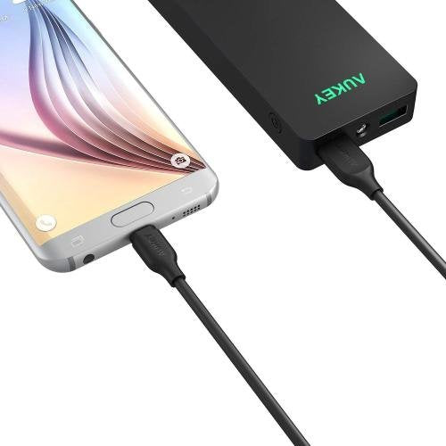 Aukey Cb-Md1 Cable Usb 1 M Usb 2.0 Usb A Micro-Usb B Negro
