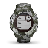 Reloj Deportivo Con Gps Garmin Instinct Solar Camo Militar Pantalla 23*23mm Carga Solar Frec Cardiaca Pulsioximetro Notific. -Caja Reforzada