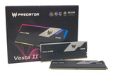 Acer Predator Vesta2  Ddr5 32g Cl34 Black Rgb 16x2 6000
