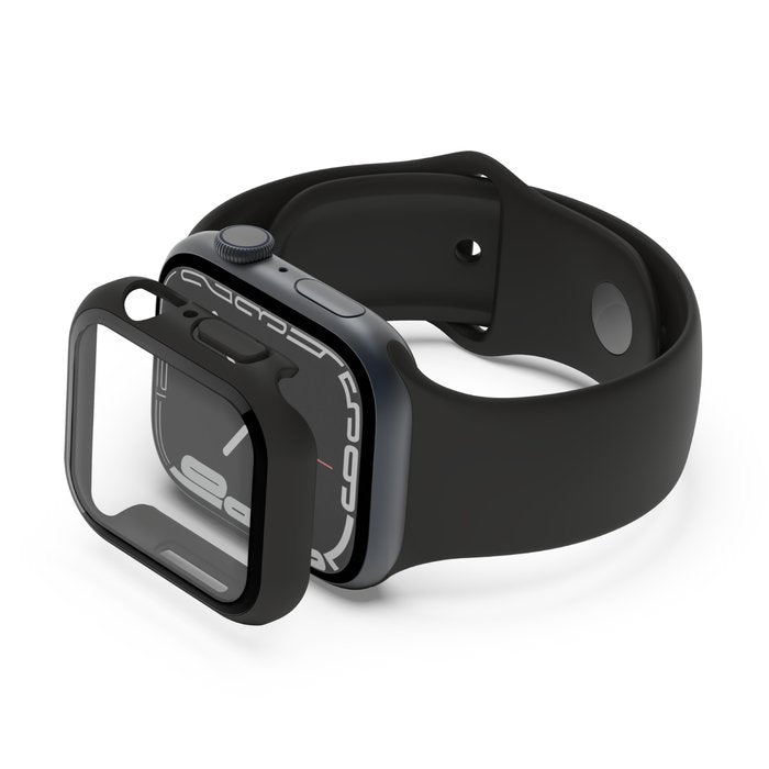 Belkin Tempered Glass Bumper Apple Watch 8/7/Se/6/5/4 Black