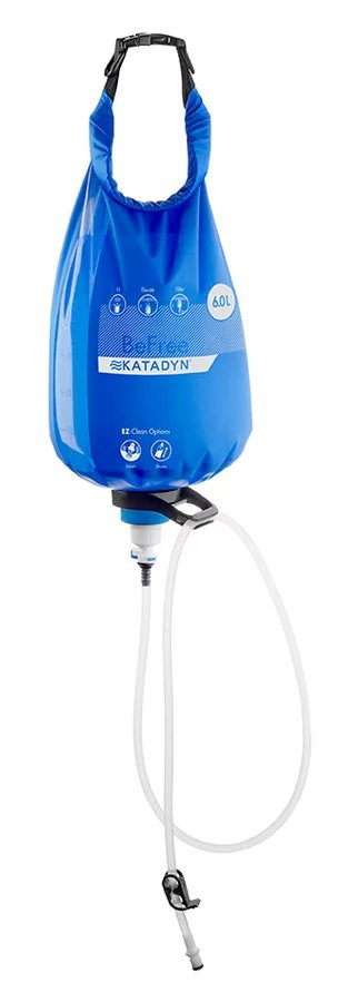 Katadyn Befree Filter System 6,0l Bolsa Para Beber Por Gravedad, Depósito De Agua 8020859