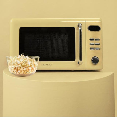 EAN 8435484017138 - Cecotec 01713 microondas Amarillo Microondas con grill Encimera 20 L 700 W imagen 3
