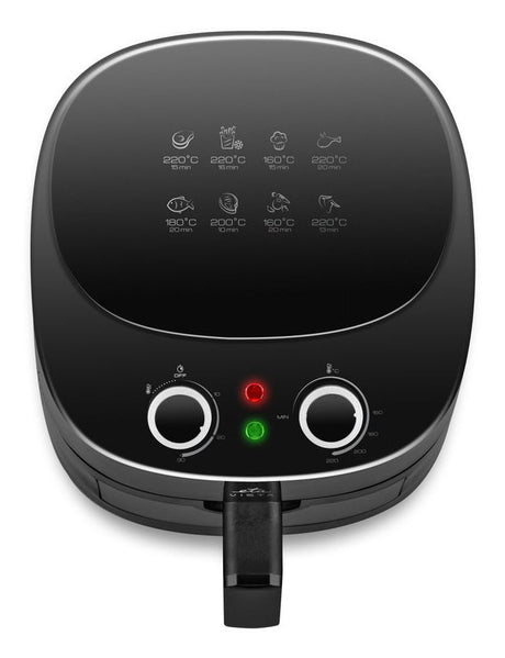 EAN 8590393343706 - Eta Vista Sencillo 4,3 L Independiente 1300 W Freidora de aire caliente Negro imagen 2