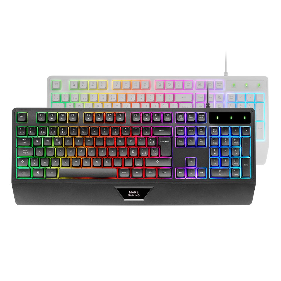 EAN 8435693108771 - Mars Gaming MK124 teclado Juego USB imagen 2